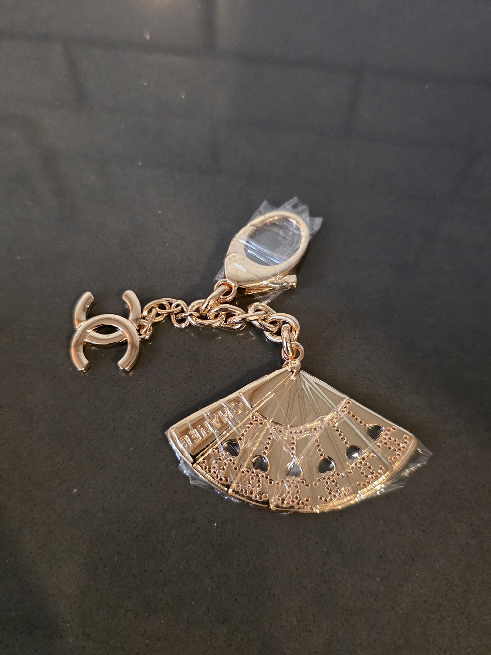 Fan Charm Keychain